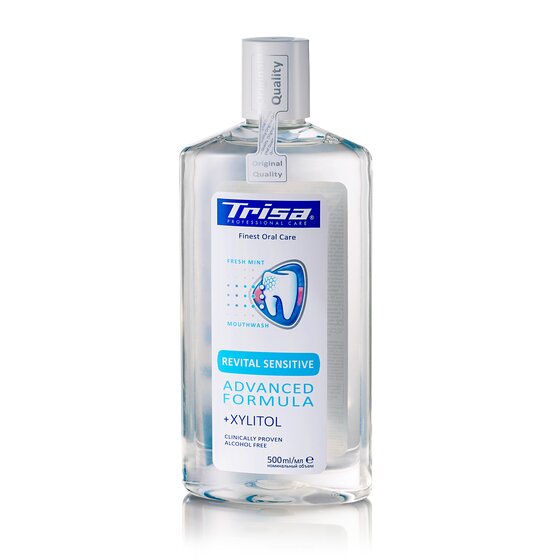 TRISA Revital Sensitive Mundspülung | © TRISA Revital Sensitive Mundspülung