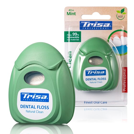 TRISA Natural Clean fil dentaire | © TRISA Natural Clean fil dentaire