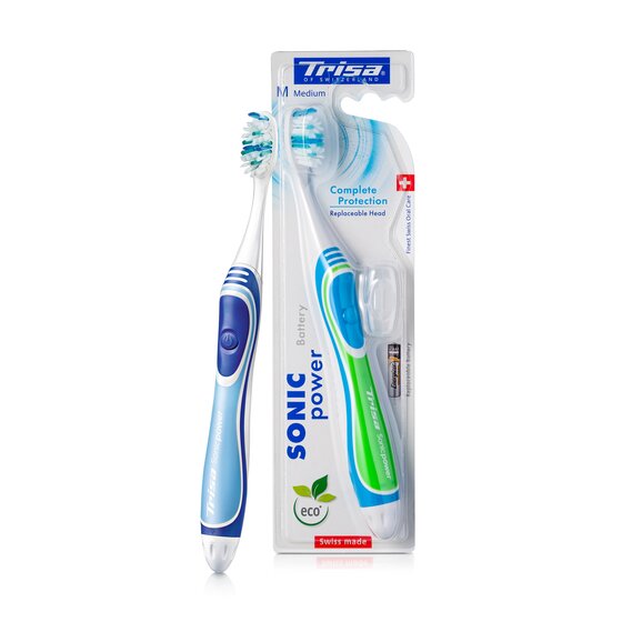 TRISA Sonicpower Complete Care electric toothbrush battery | © TRISA Sonicpower Complete Care electric toothbrush battery