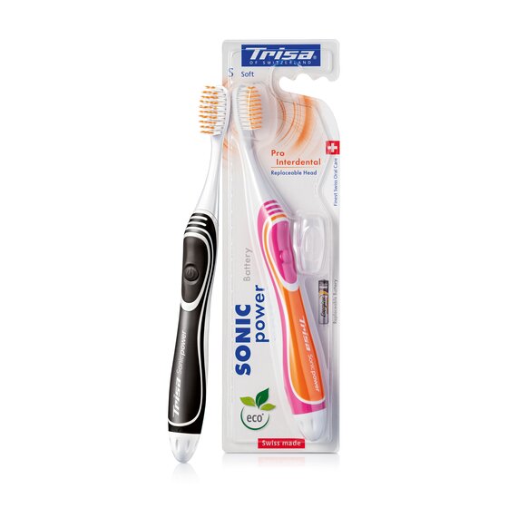 TRISA Sonicpower Pro Interdental electric toothbrush battery | © TRISA Sonicpower Pro Interdental electric toothbrush battery